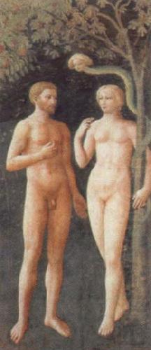 MASOLINO da Panicale Temptation of Adam and Eve oil painting picture